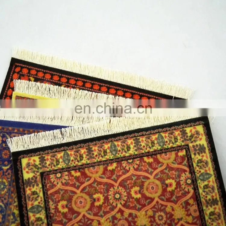OEM printed rug mouse pad, carpet mouse pad