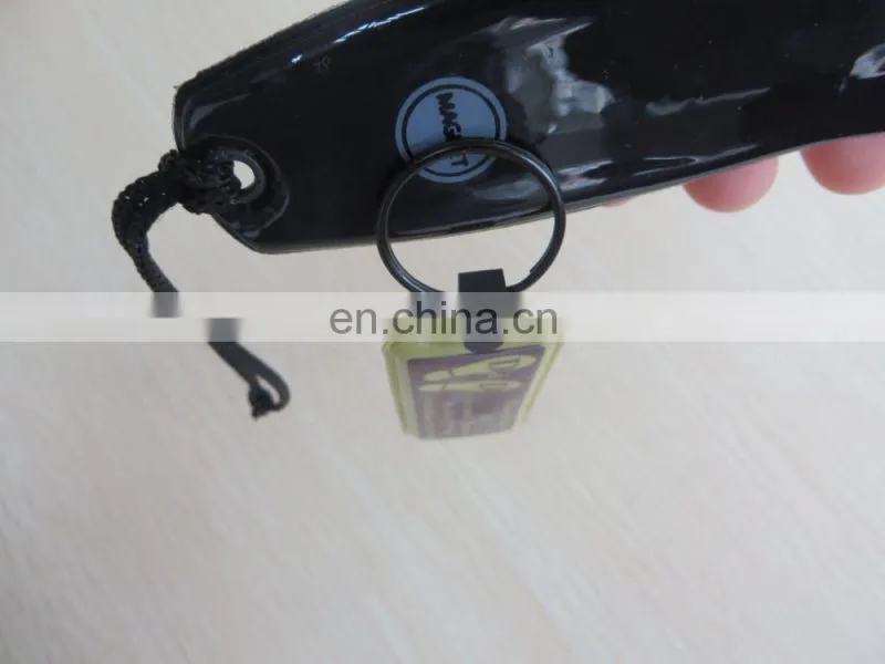 2016 new design light keychain key holder with led for promotions