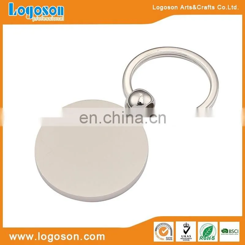 Keys Holder Alloy Split Ring Blank Metal Pendant Keyring Keychain metal