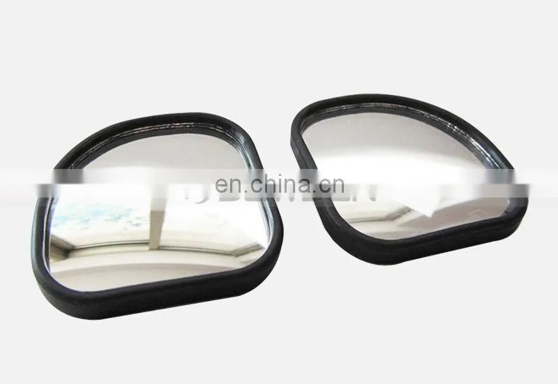 Car Front Two Side Mirror Round Double Sided Mirror for Universal Use