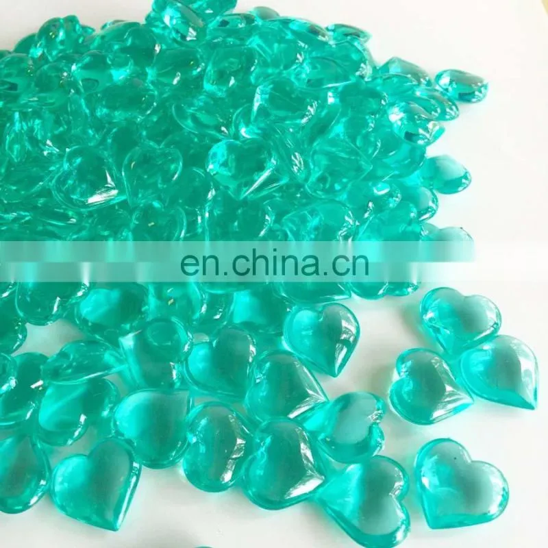 Acrylic Hearts Vase Gems or Table Scatters