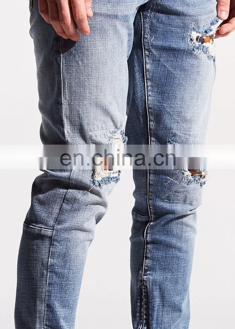 DiZNEW BOYS SKINNY BIG MEN BLANK MEN DENIMS FOR MEN
