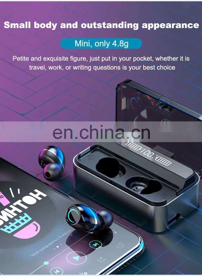 2020 News Oem Manufactory Mobile Phone Accessories Water Proof Earbuds Smart Watch Eearphonefor Iphone Original Headphone