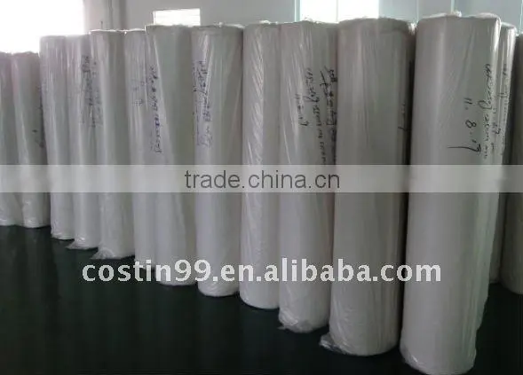 RPE stitch-bonded nonwoven shoe interlining material