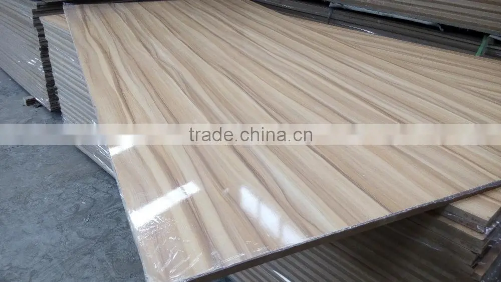 JIDA Mdf High Gloss Uv Lacquered Board/high Gloss Uv Mdf Sheet