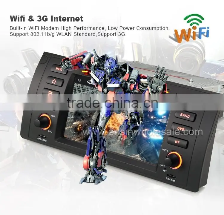 Erisin ES2053B 7" 4-Core Android 4.4.4 Car DVD Player E53 E39