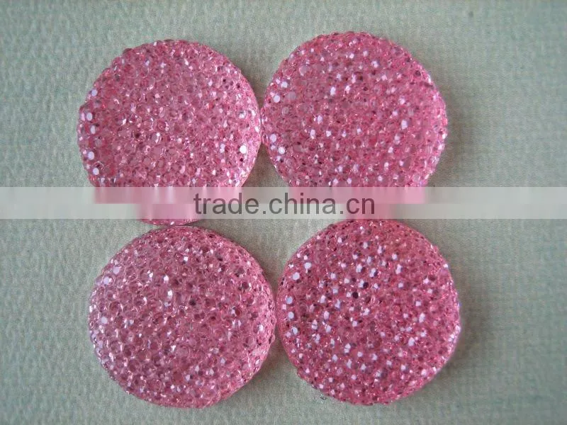 Super Shiny Square Polyester Stone Shank Buttons