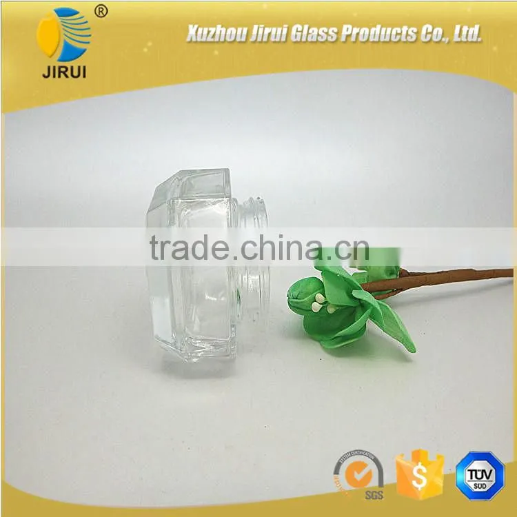 60oz empty glass jar for face cream wholesale