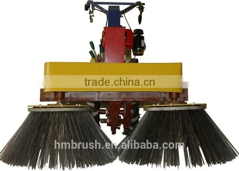 sweeper machine parts plastic plate steel wire side brush