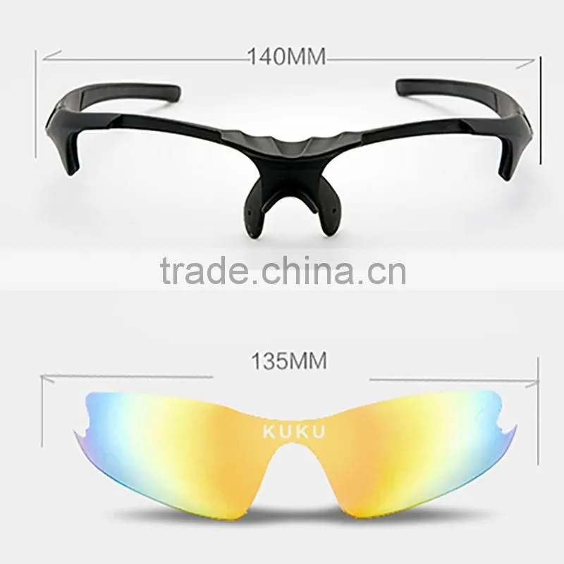 Fashion-designer bicycle sport RX insert myopia UV400 sunglasses
