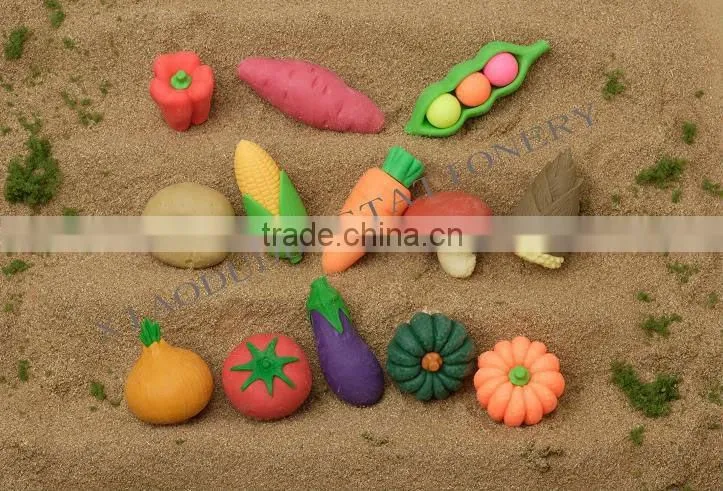 Mini 3D Apple Shaped Eraser for Baby