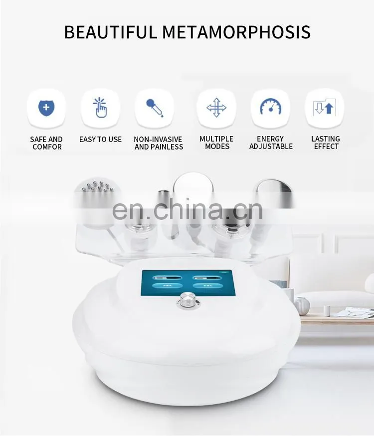 Portable 5D Carving weight Loss Shaping Instrument RF Vacuum Body Massage Slimming Machine 80K Cavitation Personal Care Machine