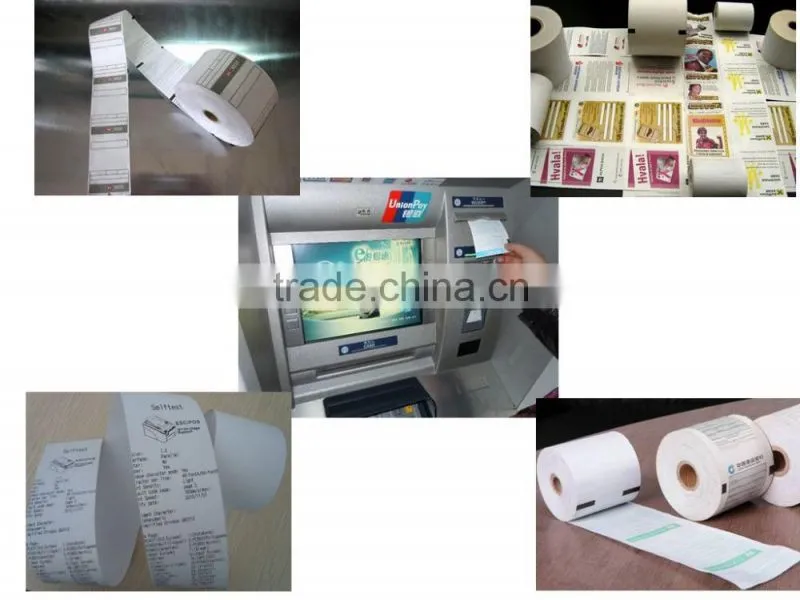 Pre-printed thermal paper roll