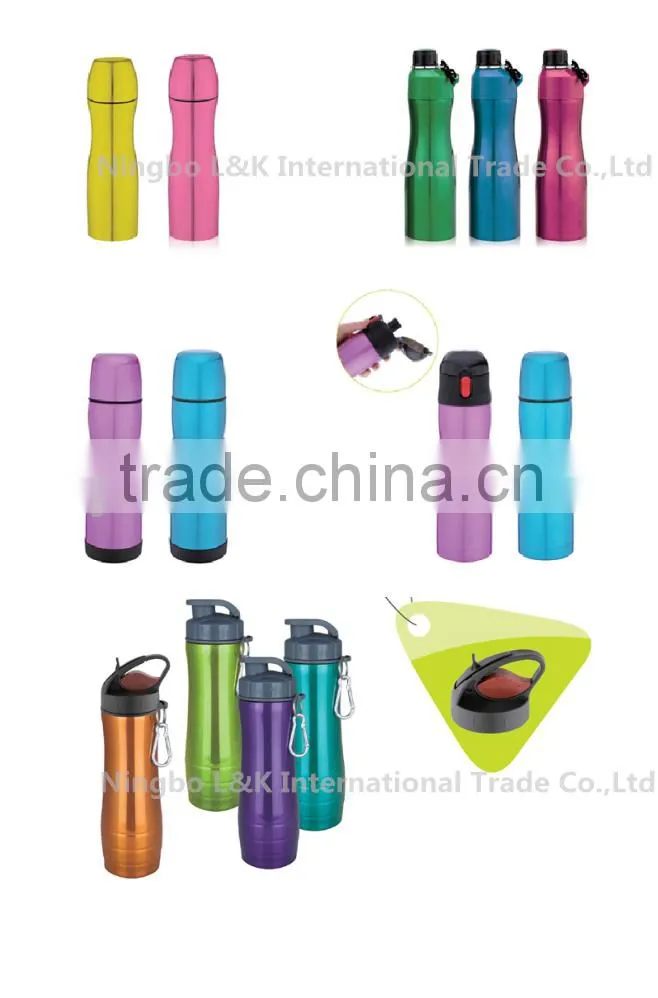 Vacuum insulated stainless steel water bottle/sport bottle
