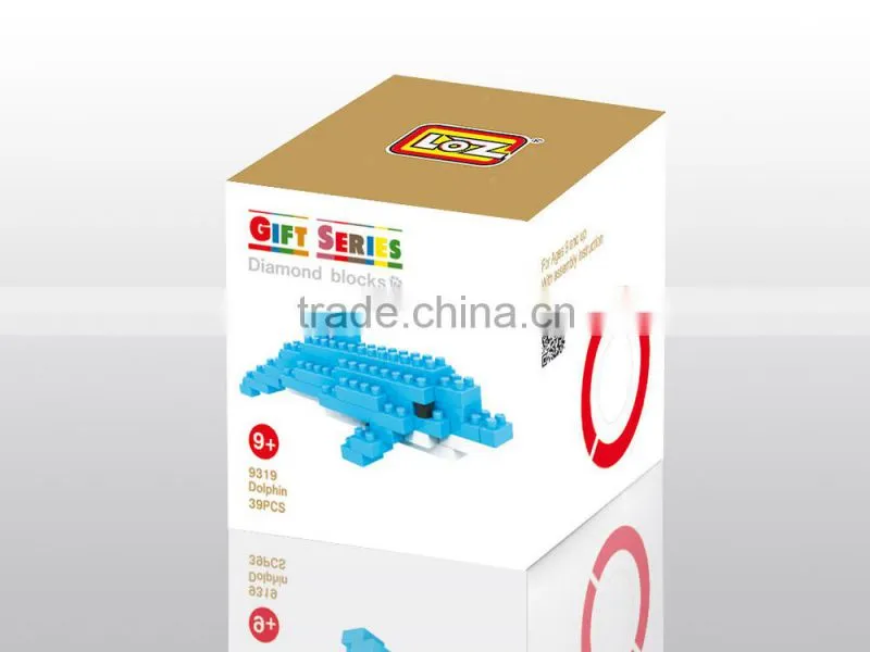 Mini Tudou loz diamond 3d construction toys plastic building blocks toys educational toys for boy kids