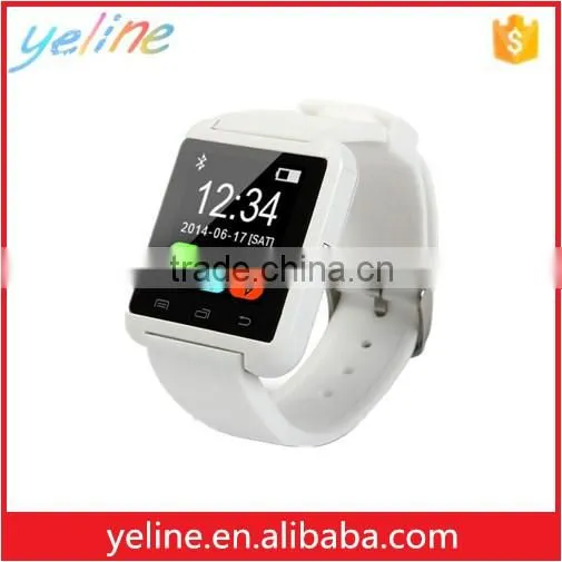 Hot for u8 mobile sport bluetooth smart watch with watch box, women watches for u8