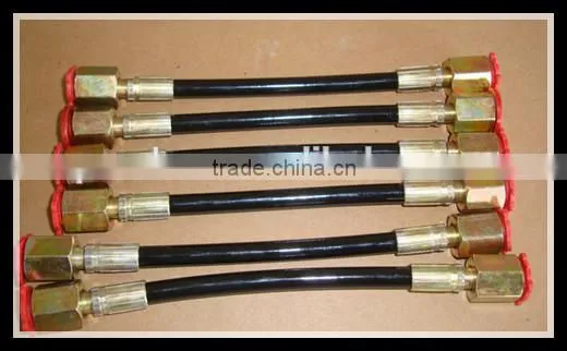 fibre braided pressure testing hdpe pipe