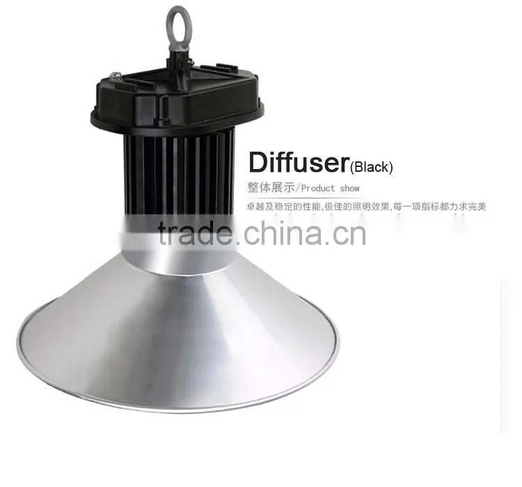 5 Years Warranty IP65 factory warehouse industrial 100w led high bay light