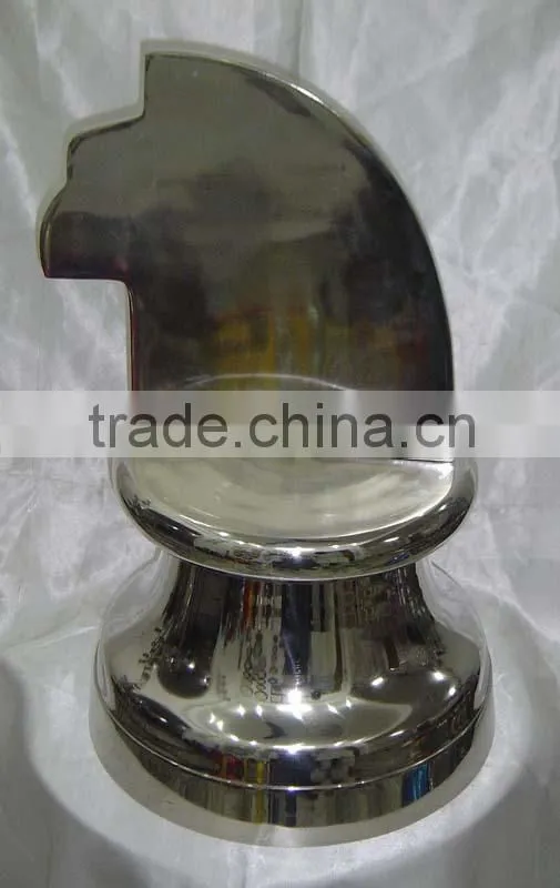 Aluminum Decorative Chess Coin in rough finish