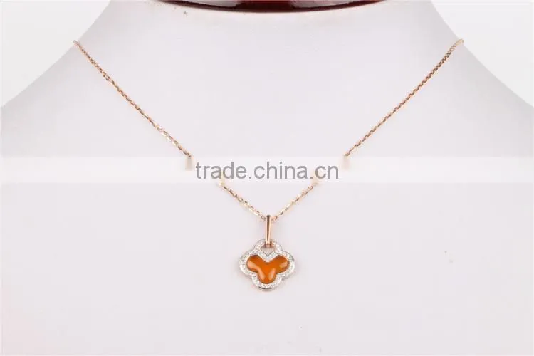 gemstone flower shape pedant OEM 925 silver pedant tree of life pendant