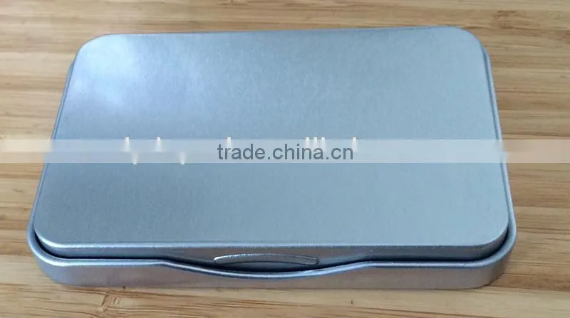 Custom name card collecting metal tin box