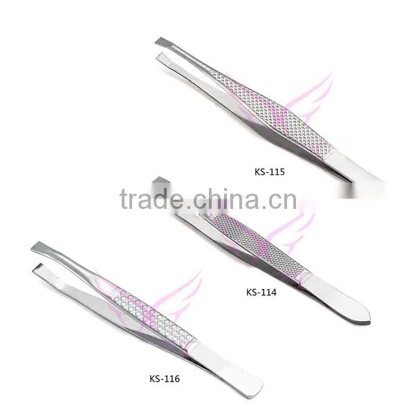 Hot China factory professional eyelash extension tweezers