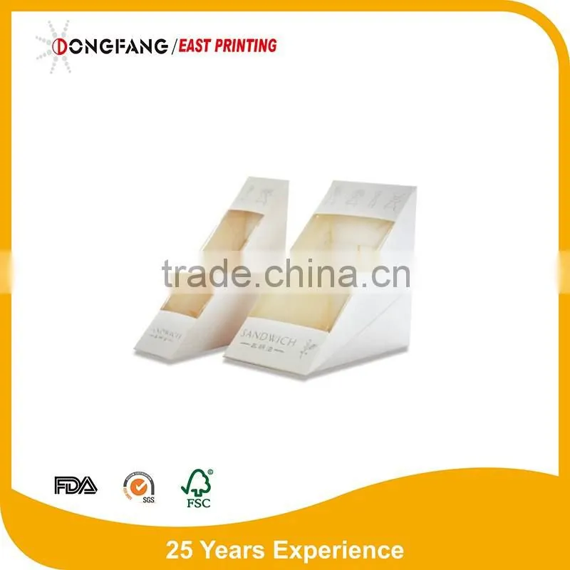 new paper sandwich packgingbox Manufacturer cheap paper sandwich box