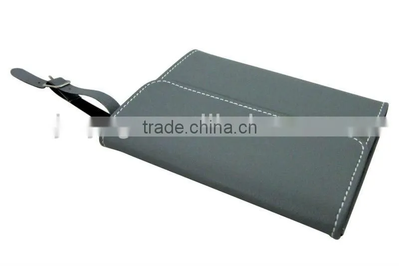 Folding PU passport holder