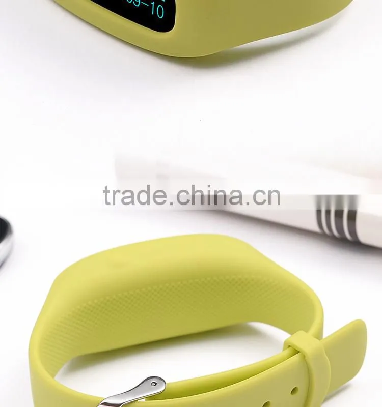Bluetooth earphone type dismountable smart bracelet with OLED display