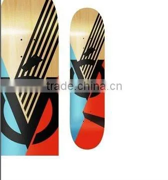 100% canadian maple decks skate board deck