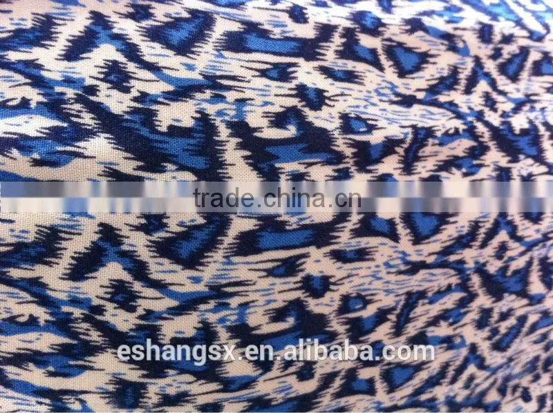 Viscose printed soft lady fashion pants