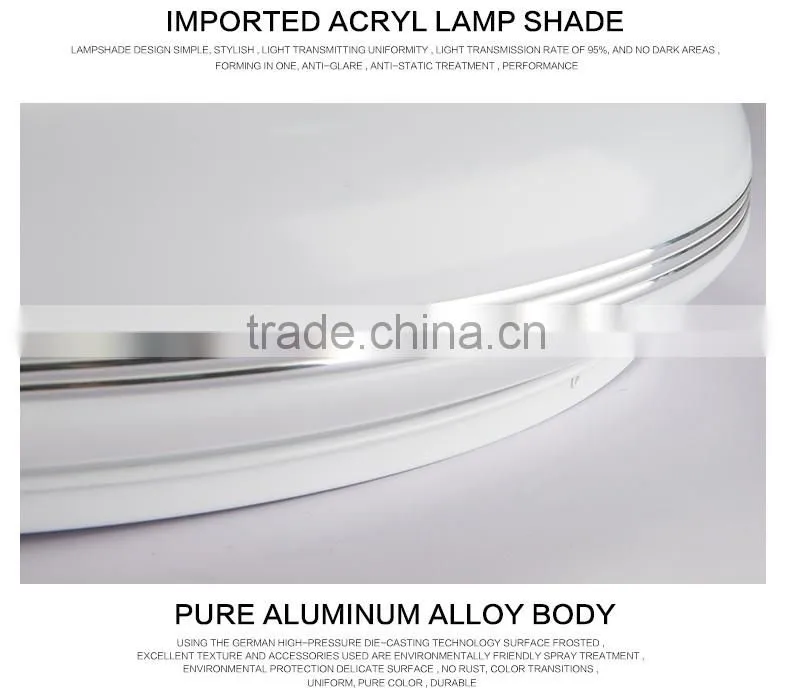 48 Round Acrylic surface mounted Led Ceiling lamp
