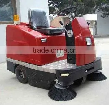 Electric robotic floor sweeper