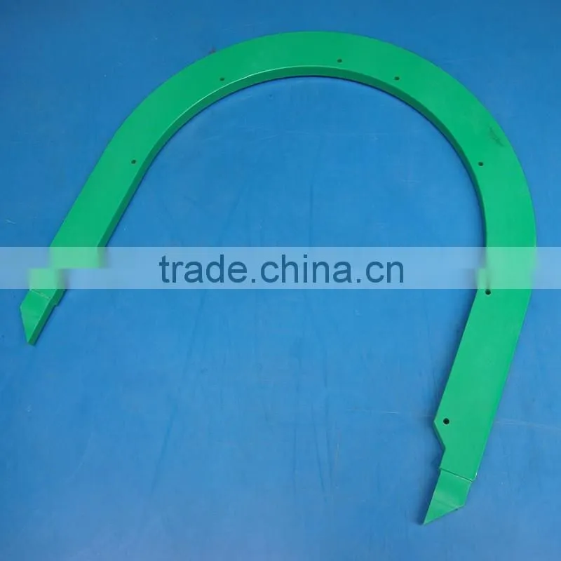 High wear-resisting Plastic PE-HD1000 bend guide HDPE1000 guide rail