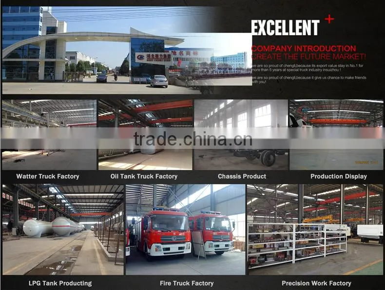 3 Axles 50m3 LPG Gas Tank Trailer