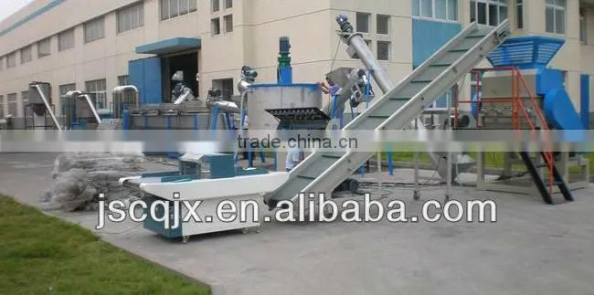 washing machine for the plastics film