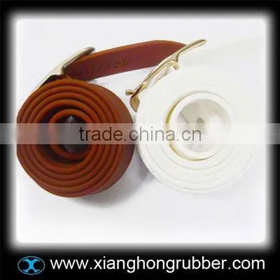 2014 latest design coloful silicone belt