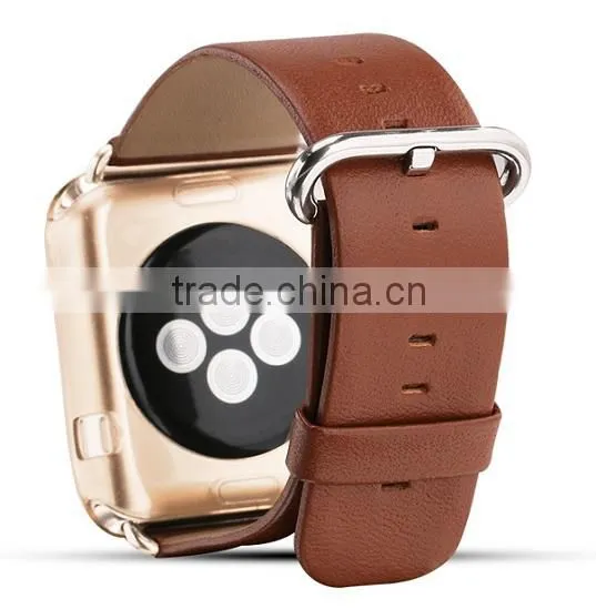 Genuine Leather Watch Band for iWatch,fit for 38mm/42mm Size