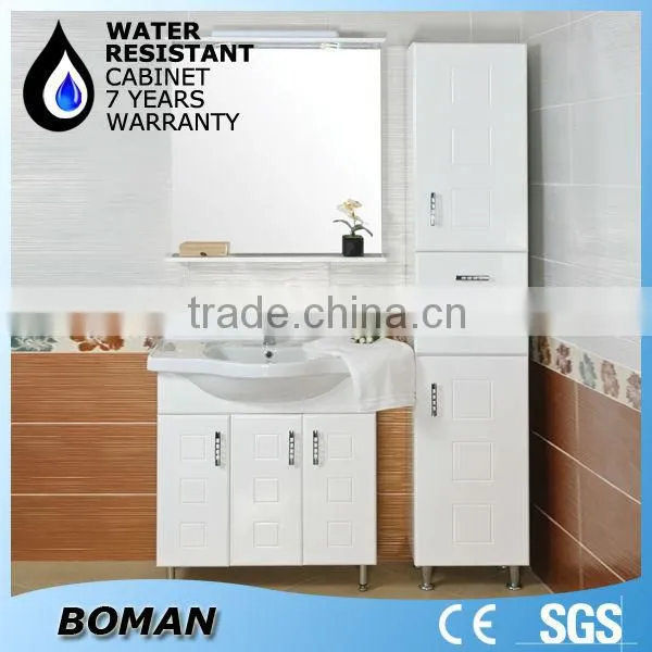 floor white american style furniture bathroom