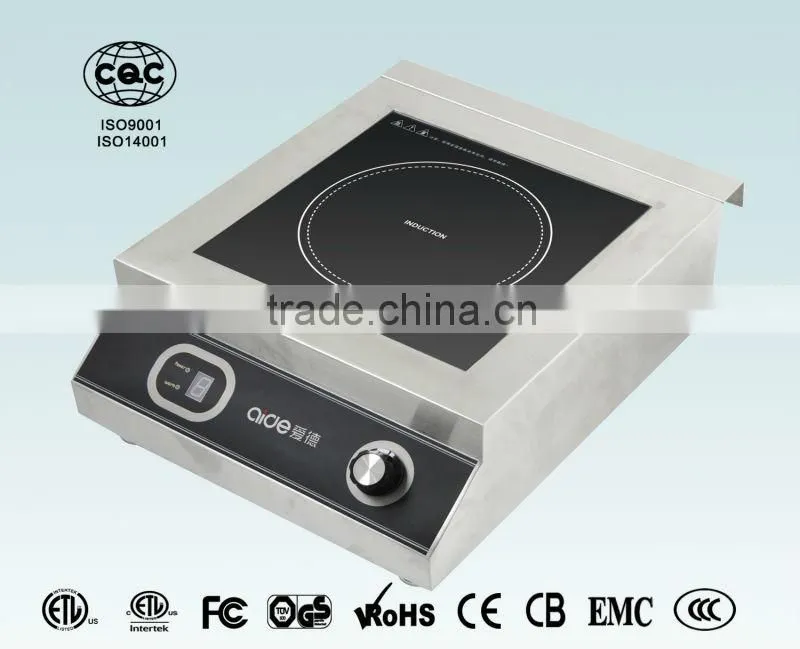 good quality high efficiency 5000W industrial induction cookers