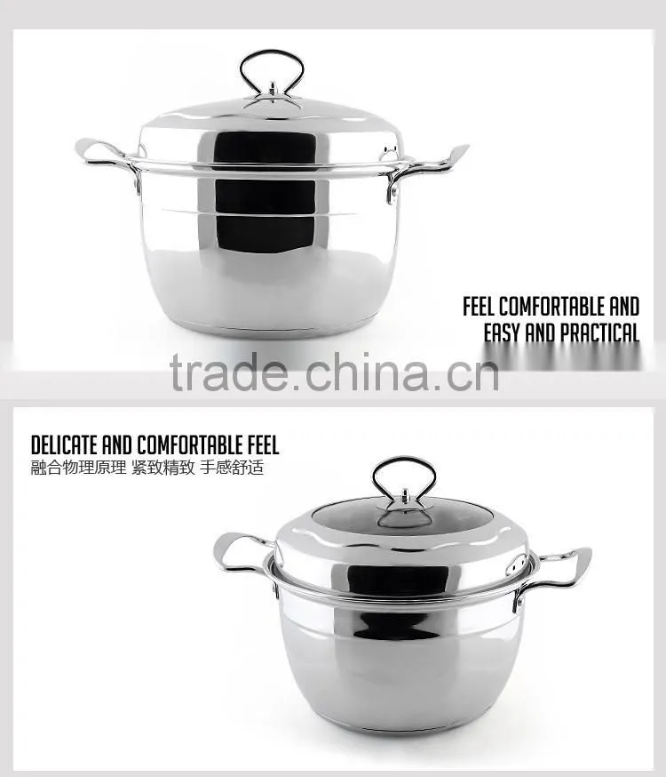 wholesale diamond stainless steel cookware china manufacture