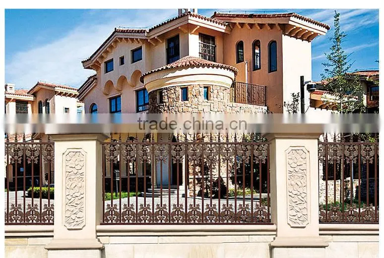 2015 aluminum alloy cast iron balcony railings rail
