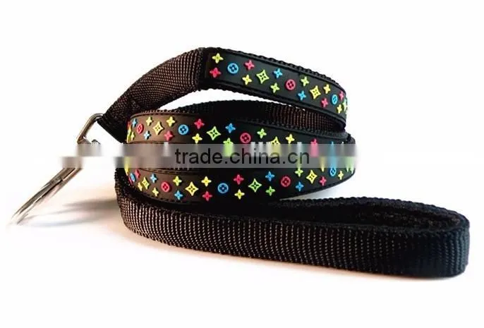 New HOT Selling PVC leather Dog Collar And Leash Dog Neck Collar