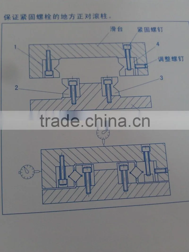 Crossed Roller Linear Guide Ways