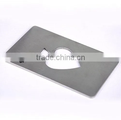 Credit Card Size Casino Poker Shaped Bottle Opener