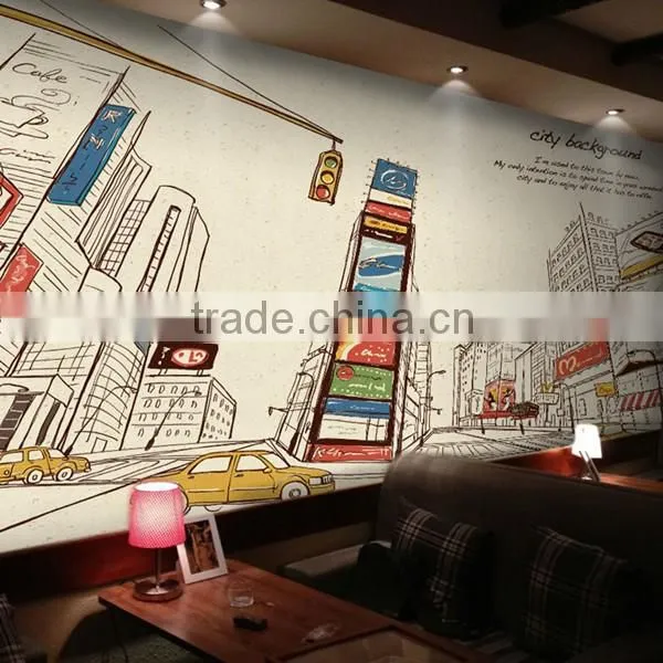 attractive wall paper design wallpapers foil home decor 3d