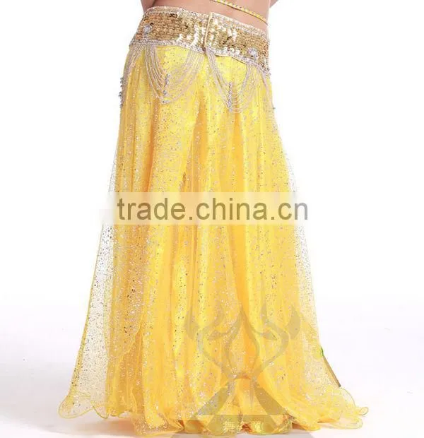 Sexy One Side Split Girls Wearing Long Skirts