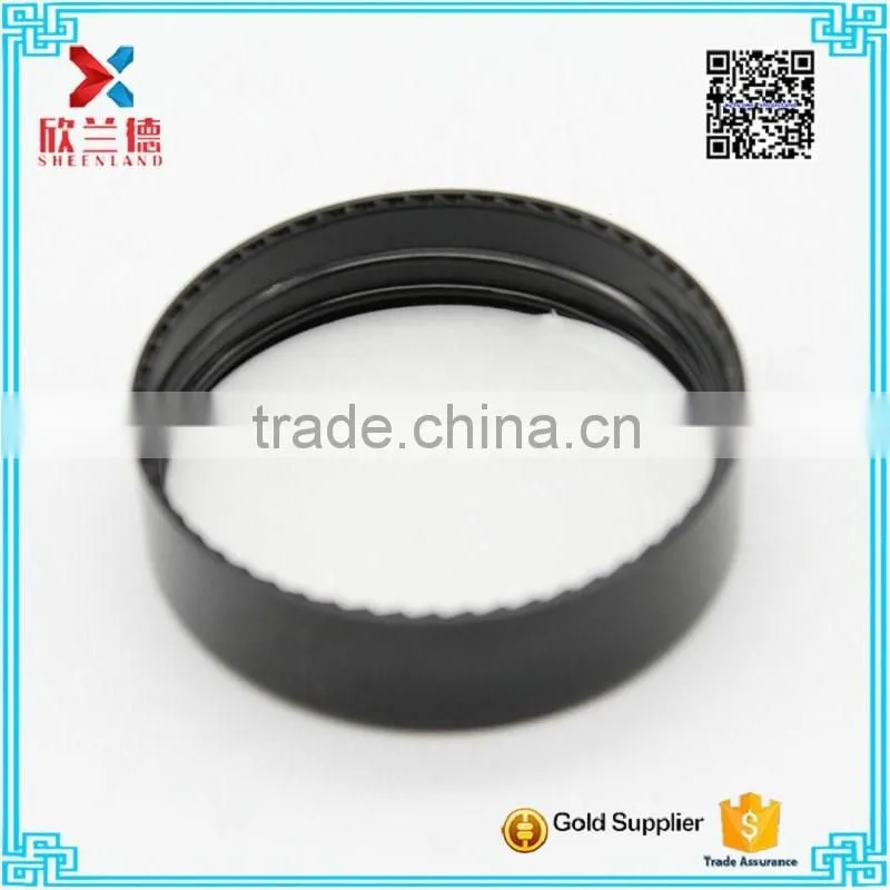 wholesale black and white ABS cap lid for cream jar