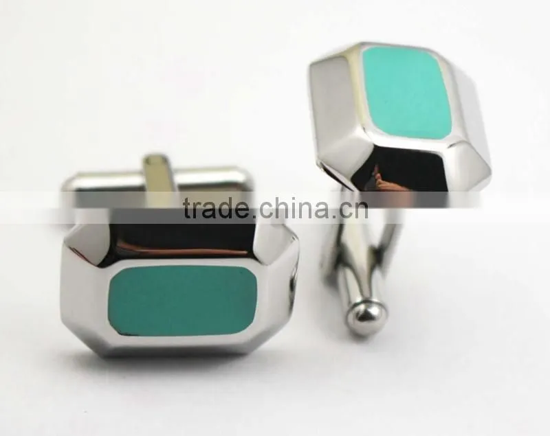 Wholesale Custom Stainless Steel Cufflink For Shirts