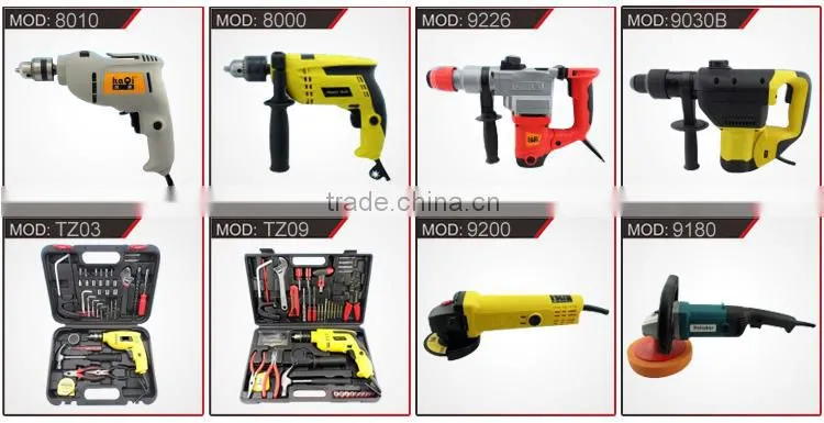 Big power 26mm with a soft rubber three functional rotary hammer